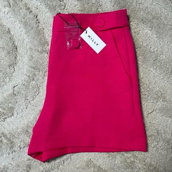Milly Aria Cady Button Tab Shorts NWT - Picture 6 of 7